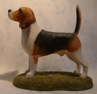 Kartenvorlage Beagle  01a